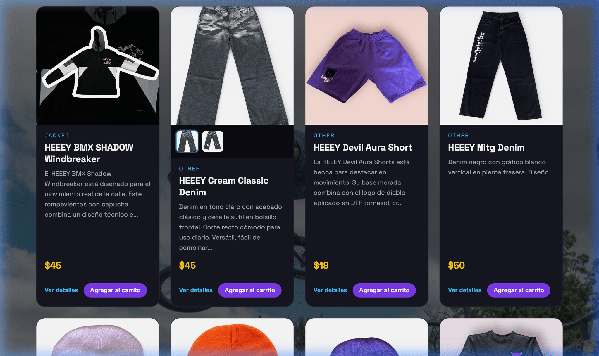 Heeey Clothing screenshot