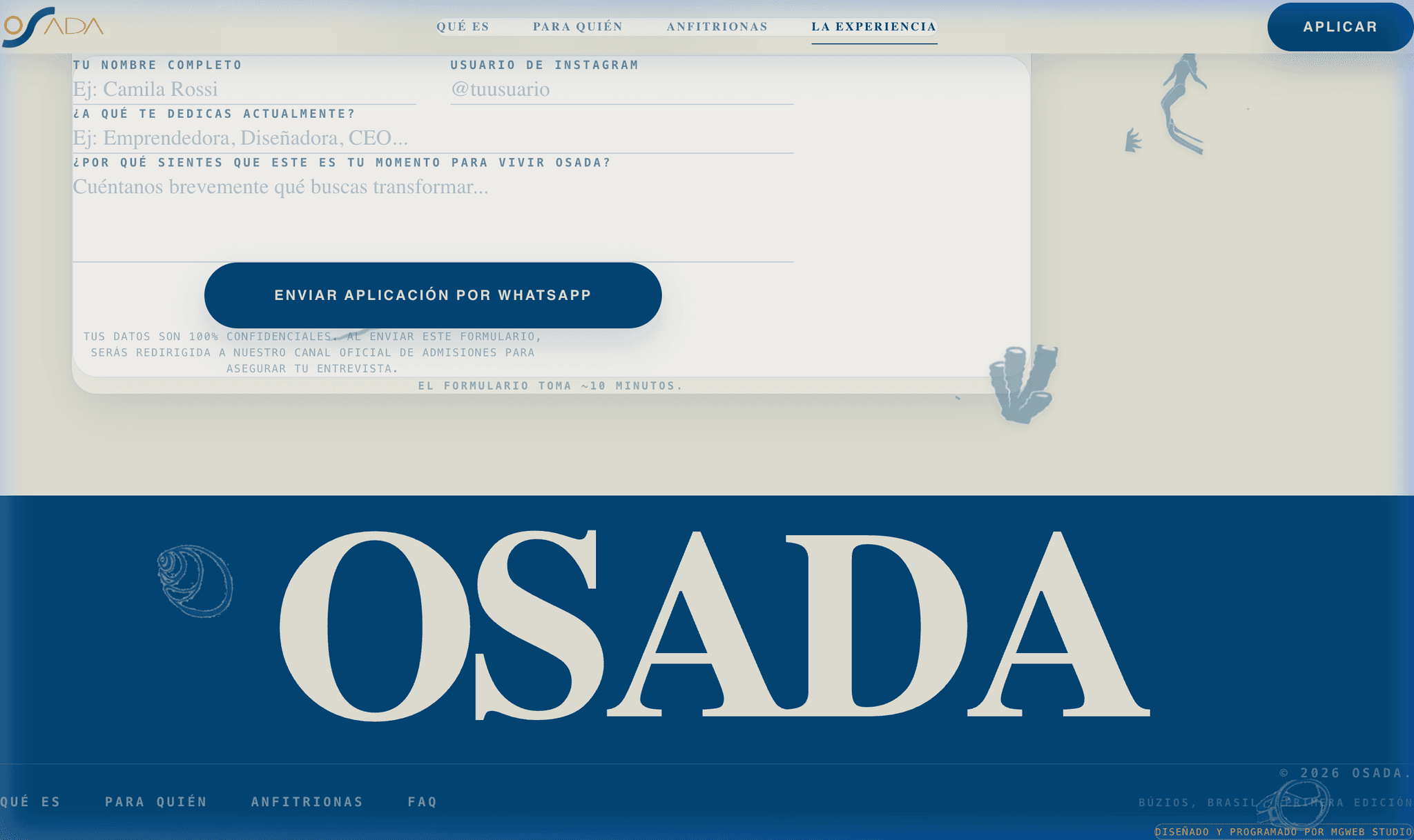 Osada Travesía screenshot